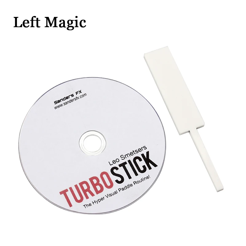 Turbo Stick (Gimmick+DVD) - Magic Tricks close-up street professional magic props for magician Accessories 82158