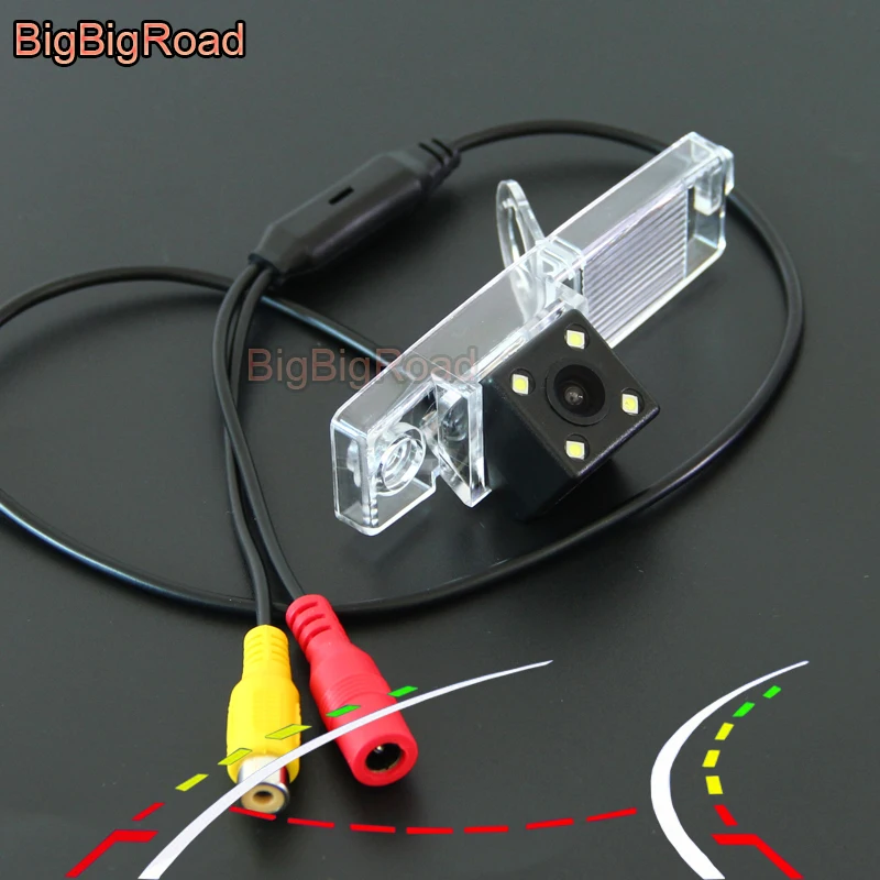 BigBigRoad Car Intelligent Dynamic Tracks Rear View CCD Camera For Lexus RX 300 RX300 1998 -2003 GS300 GS350 GS430 GS460 GS450h