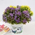 Künstliche Blumen Günstige Seidenhortensien Brautstrauß Hochzeit Heim Neujahrsdekoration Zubehör für Vasen-Pflanzen-Arrangements – Detail 28