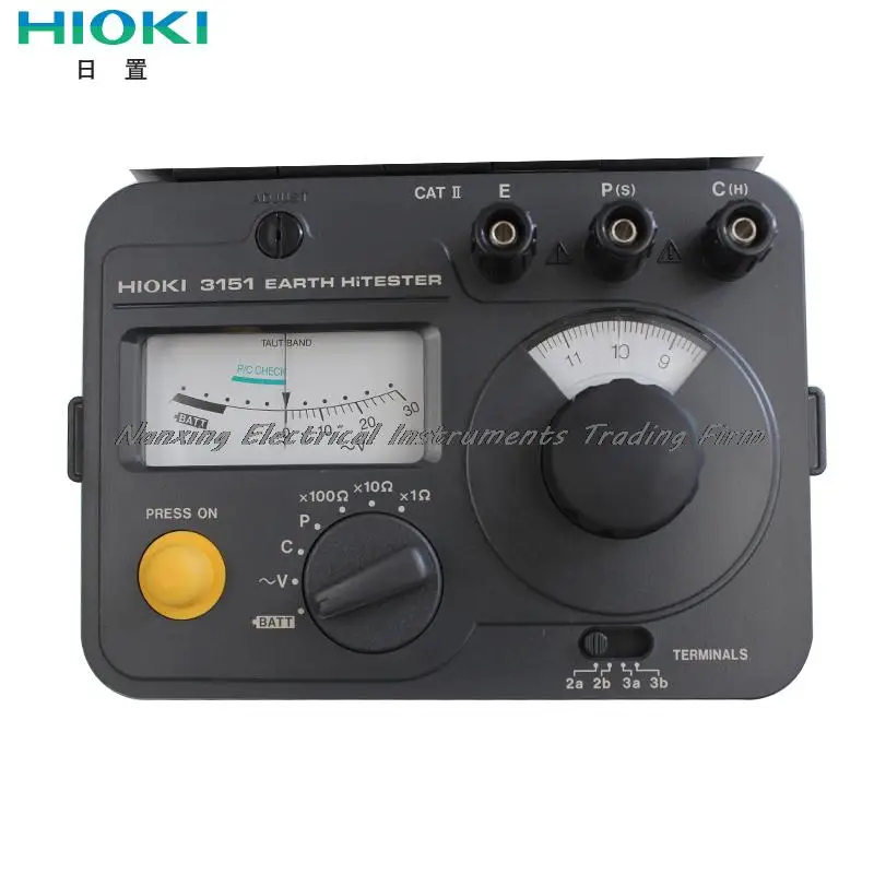 Fast arrival HIOKI 3151  Earth HiTester Ground Resistance Meter 30V 10 Ohm /100 Ohm /1000Ohm