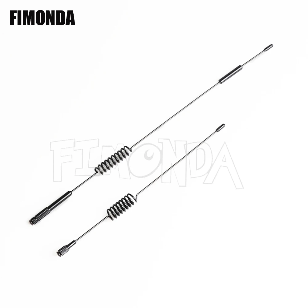 19.5cm/29cm Metal Decorative Antenna for 1/10 RC Crawler Car  TRX4 Axial SCX10 90046 RC4WD D90 D110 Tamiya CC01 KM2