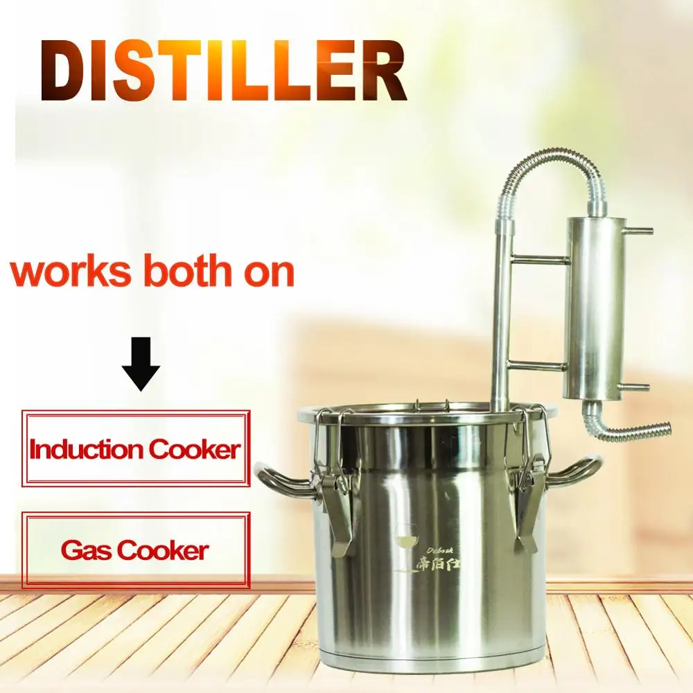 

New small distiller household brewing tool microwave gas dual-use distiller beer red wine brandy whiskey white wine distillation