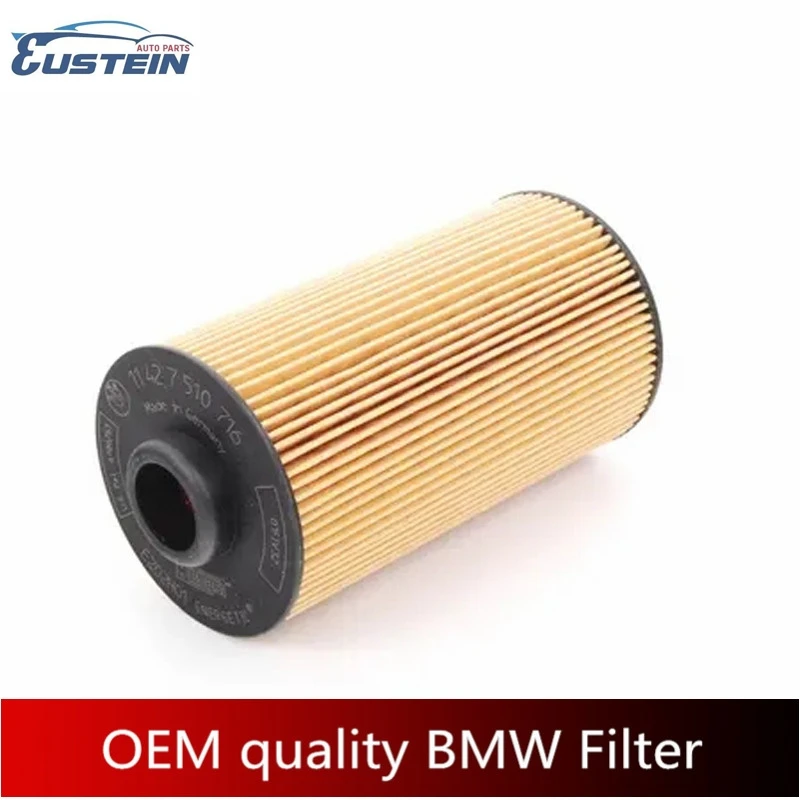 Original quality oil filter for BM E31 E32 M60 4.0L 850Ci M62 4.4L M73 5.4L 11427510717 11421745390