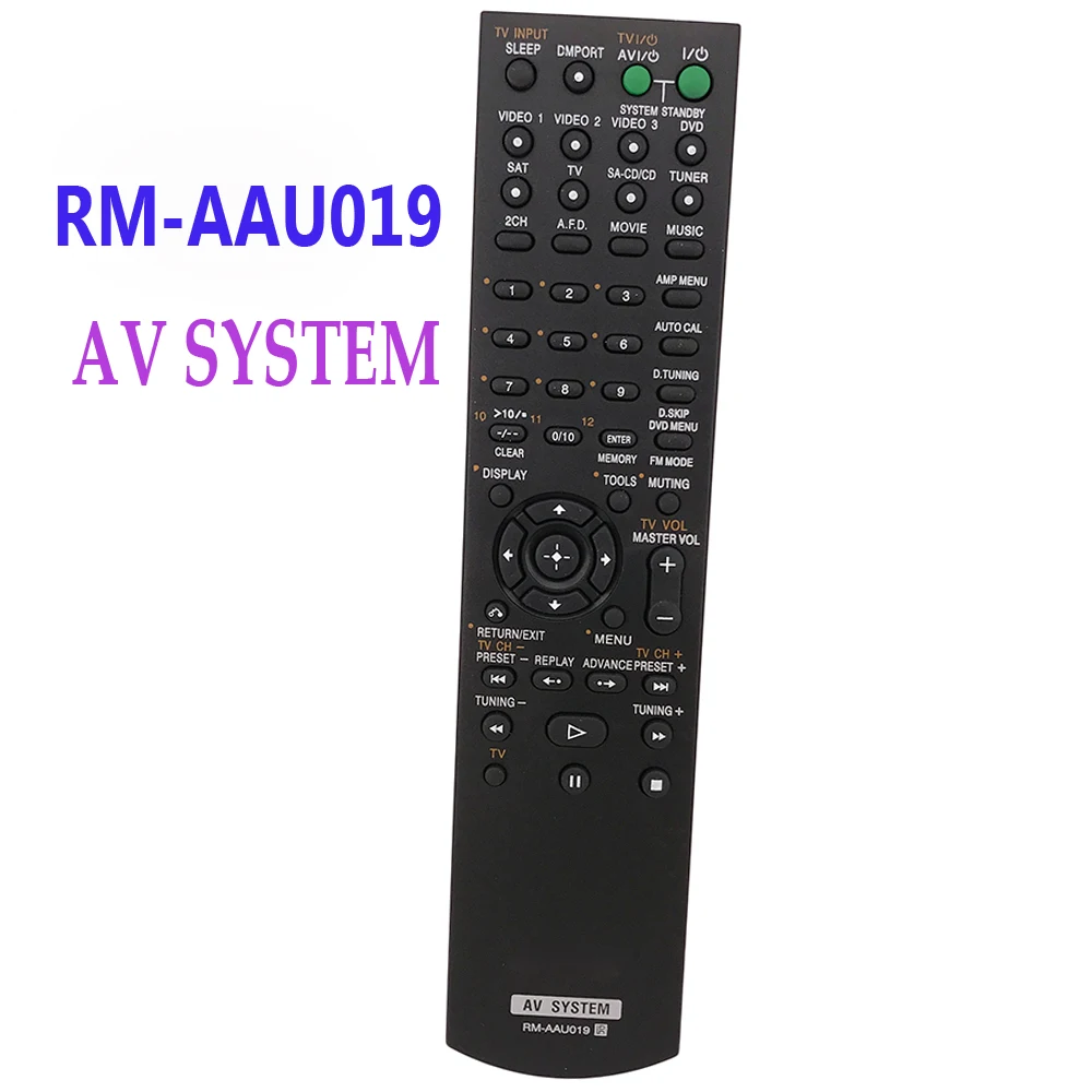 New Replacement RM-AAU019 Remote Control For SONY Home Theater AV System RM-AAU020 HT-DDW670 HT-DDW670T STR-K670P HT-DDW1600