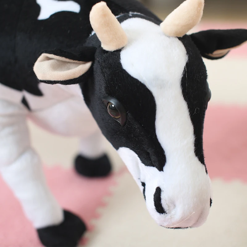 Simulation Milk Cow Children Stuffed Plush Toy Birthday Gift