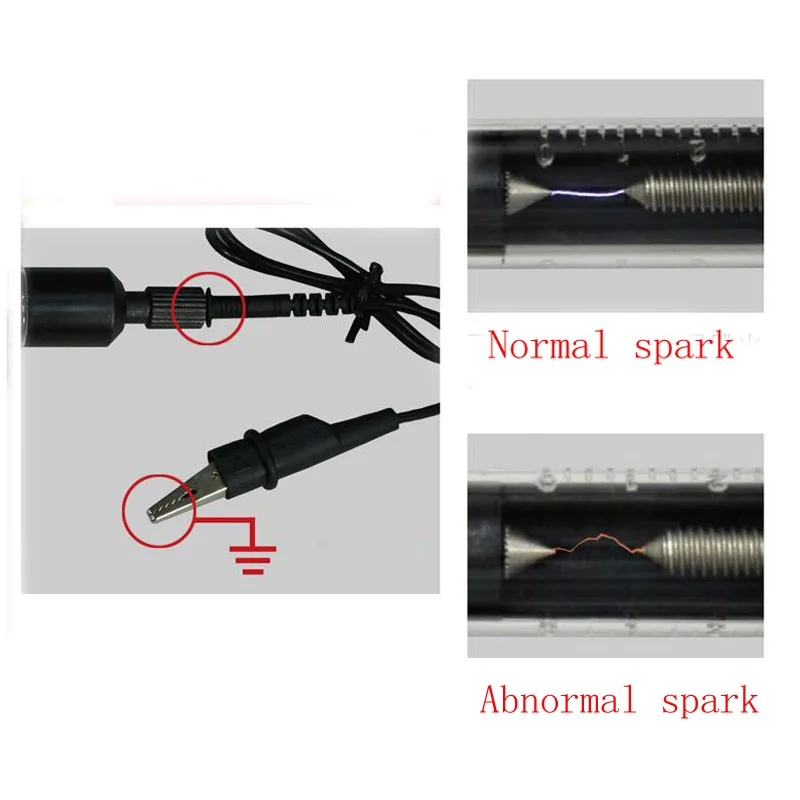 Adjustable Car Spark Plug Tester Ignition Wires Coils Diagnostic Tool Coil Ignition System Tester Sparking Test Repair Tools