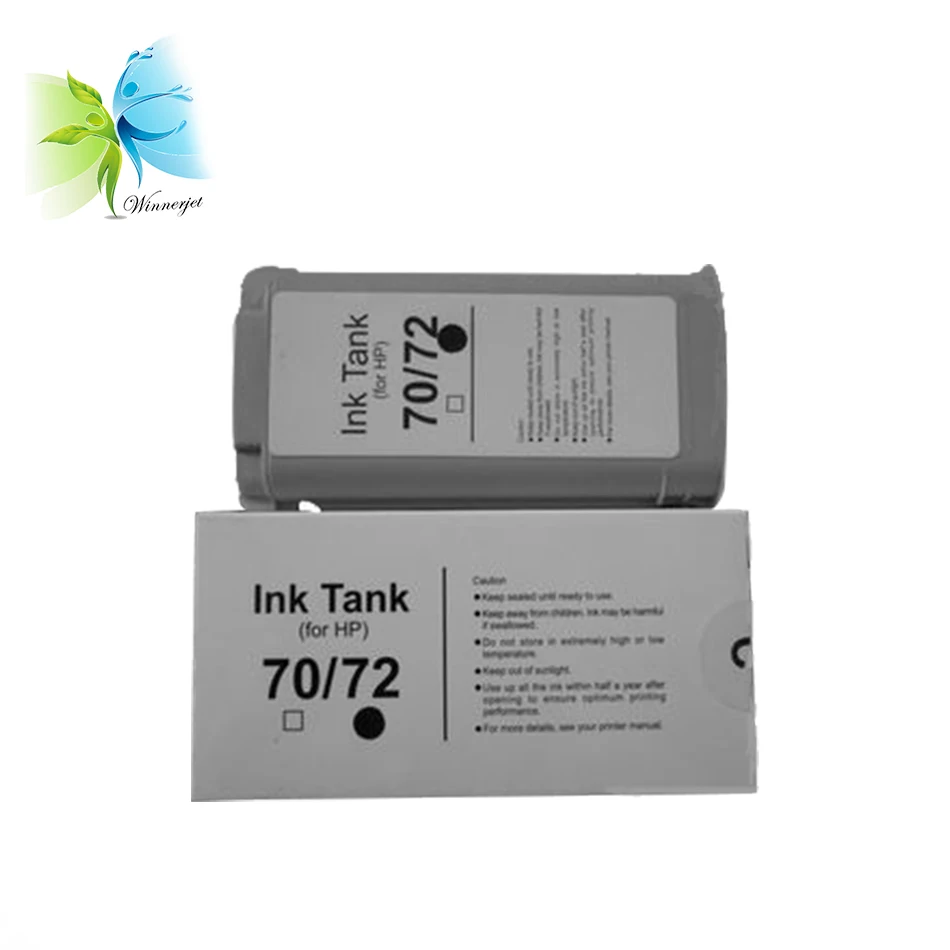 Winnerjet 6 colors for HP 72 pigment ink cartridges & dye ink cartirdge for HP Designjet T1100 T1200 T2300 T1120 T770 T790 T795