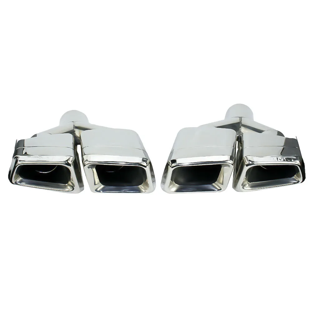 New For Mercedes-Benz 2011-2013 ML W166 GL X166 exhaust Muffler Tip 304 Stainless Steel Pipe YC101020