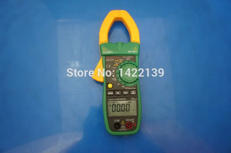 

Mastech MS2138R DIGITAL Auto-Ranging True RMS 1000A AC/DC Clamp Meter