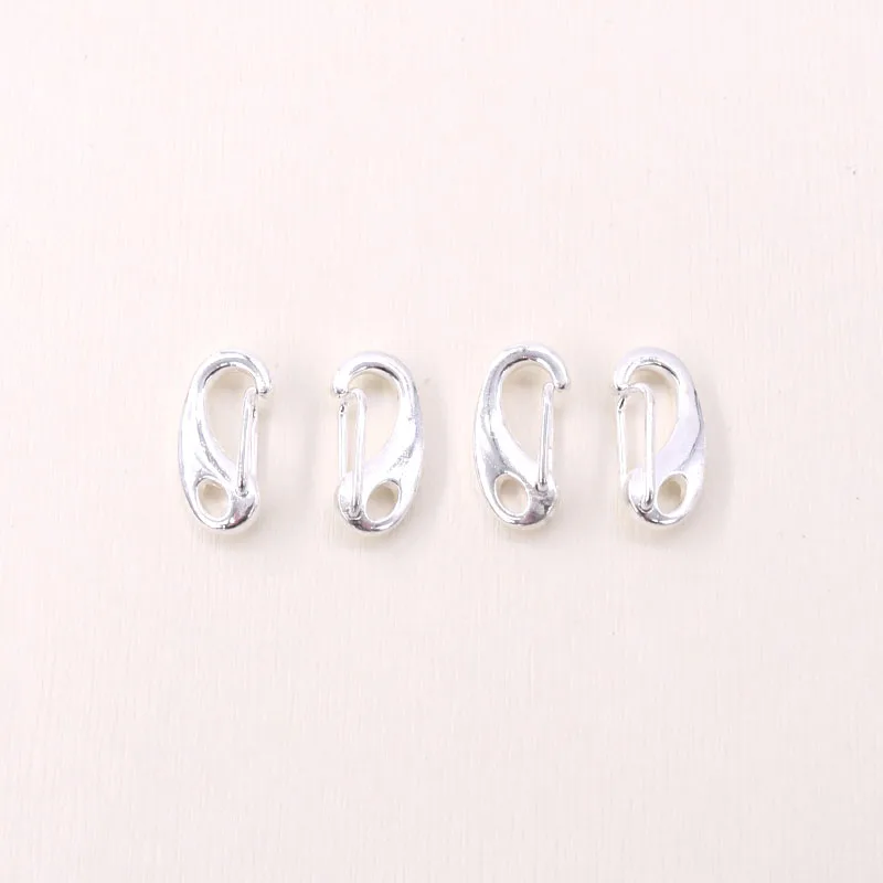 New Arrived Gold Silver Alloy Finding 40pcs/lot Jewelry Making Clasps & Hooks Handmade DIY Jewelry Necklace Bracelet Accessories