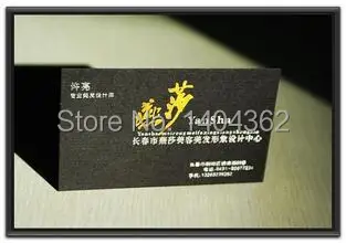 black gold foil business cards Custom gold stamping business card printing