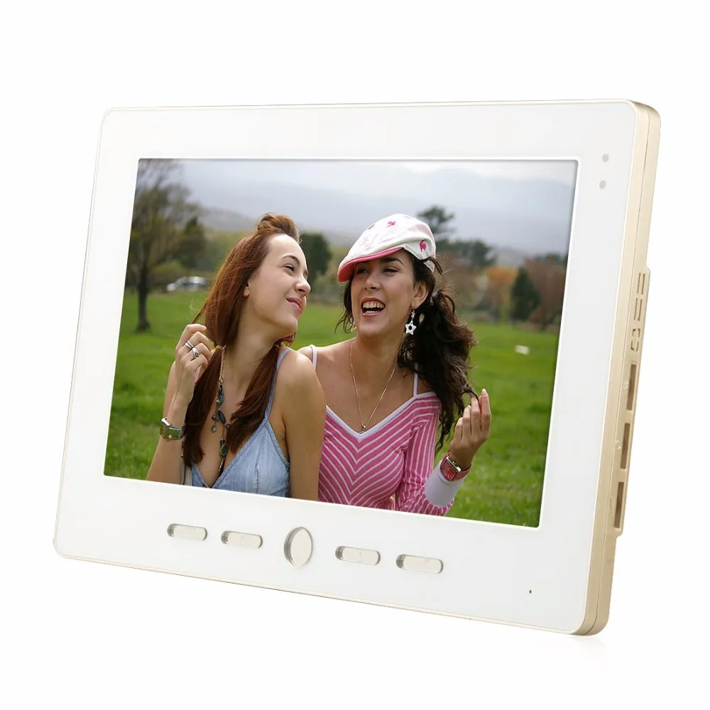 SmartYIBA – visiophone avec écran de 10 pouces, système d'interphone, caméra de nuit, sonnette