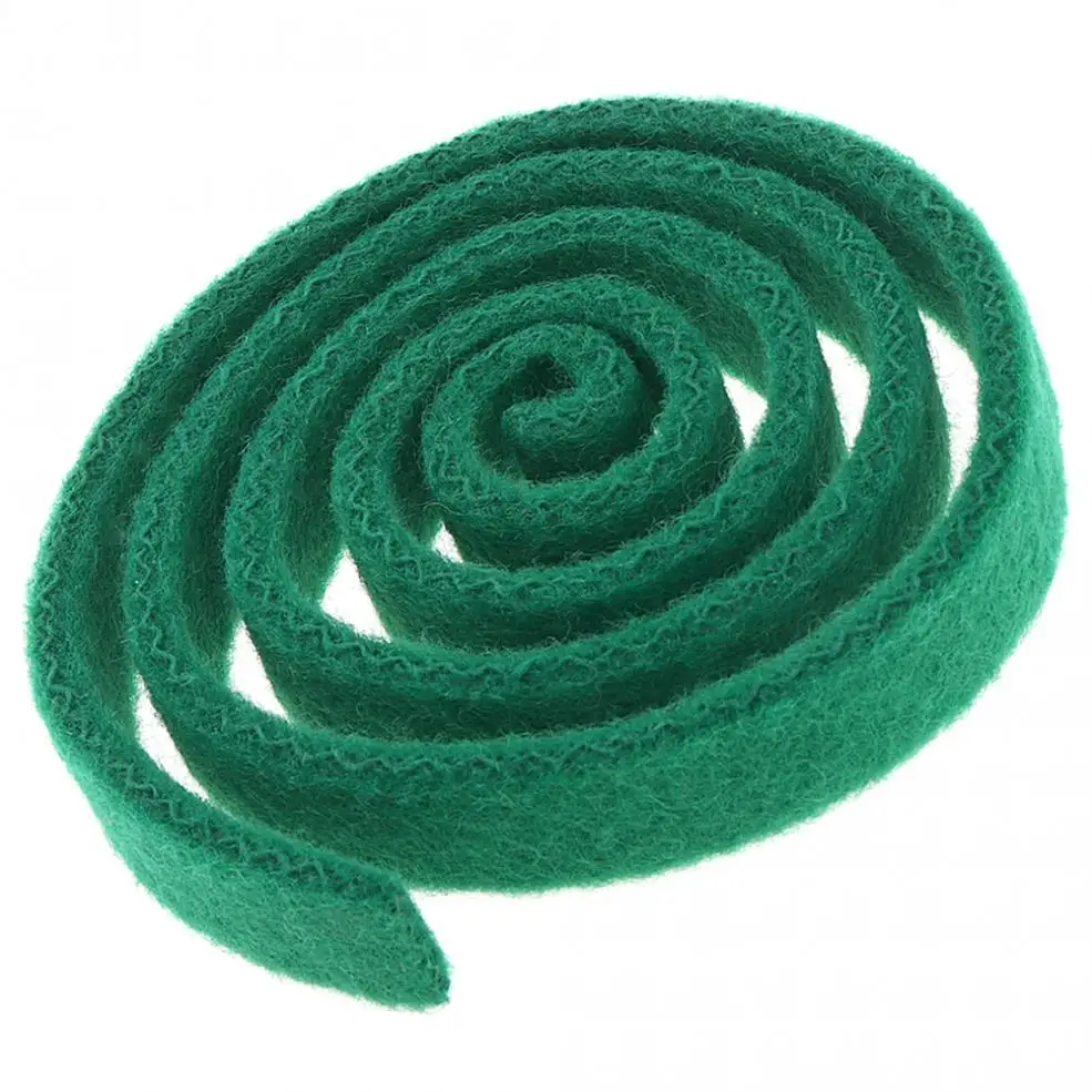 Accessoires de piano en laine, 1300x25x8mm, pièces de réparation pour piano peigné, accessoires vert noirâtre