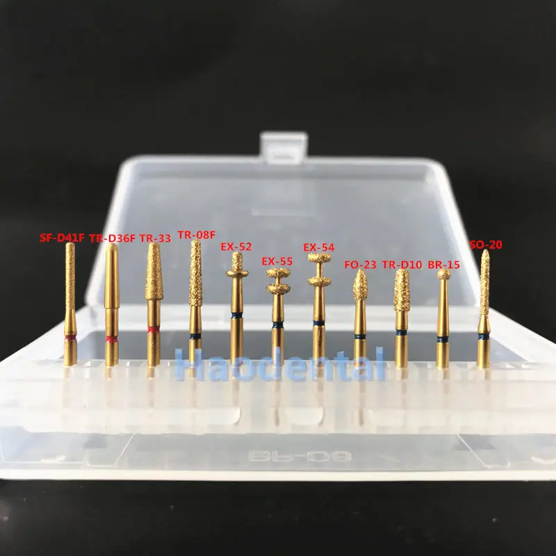 

Dental preparation FG burs for anterior posterior ceramics zirconia crown