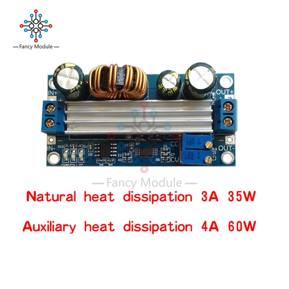 DC-DC Auto Buck Boost Step Up/Down Module Power Supply 3A 35W step-down boost module solar charging Module Output Adjustable