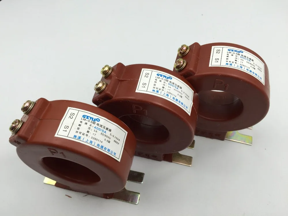 

Free shipping LM-0.5 400/5A 500/5A 600/5A Generator Alternator Current transformer Current mutual inductor