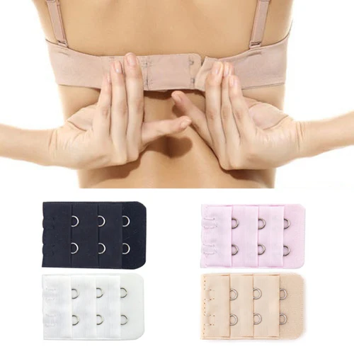 

5pcs Bra Extenders Strap Extension 3 Rows 2 Hooks Women Intimates Lengthened Bra Hook Extenders Womens Accessoires 2 Buckles