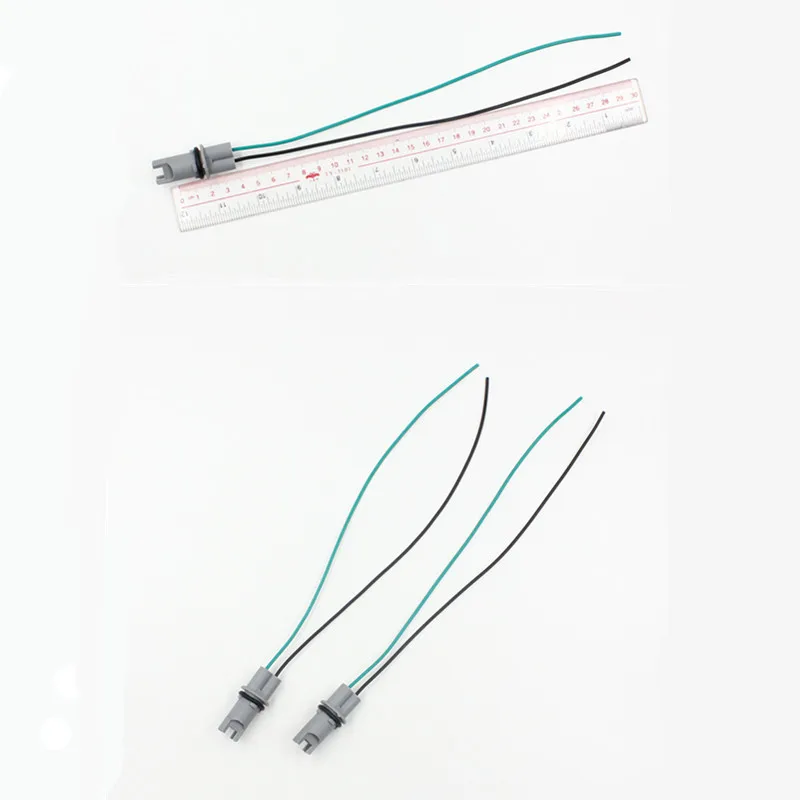 2pcs T10 30CM led socket cable W5W 168 194 canbus car auto LED light lamp bulb cable wire harness relay connector holder socket