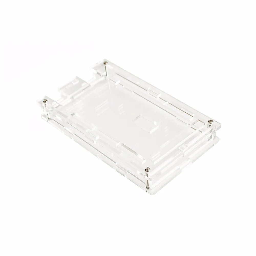 Hot Acrylic Box Clear Cover For Arduino Mega 2560 R3 Case Mega2560 REV3 ATmega2560-16AU Board Kit diy