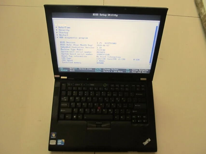 Alldata 10.53 نسخة مثبتة جميع البيانات 2in1 مع Comupter t410 (i5 4g) برنامج تشخيص السيارات والشاحنات HDD 1000GB WINDOWS7