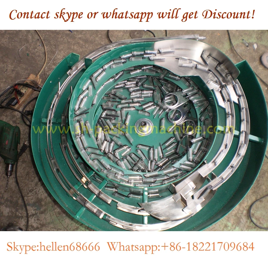 vibratory bowl feeder for pen cap,SUS304 automatic cap vibrate bowl feeder_450mm customizable