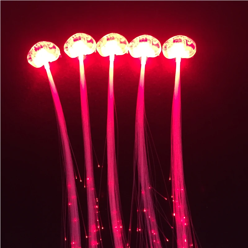 

New Arrival 36pcs Red Flash LED Hair Braid Light Clip Hairpin Decoration For Party Christmas Supplies Headdress Accessory New