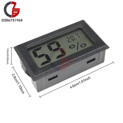 Mini Digital LCD Termometro Igrometro Auto Serra Indoor Temperatura Sensore di Umidità Del Suolo Del Terreno Metro Mositure Detector Tester