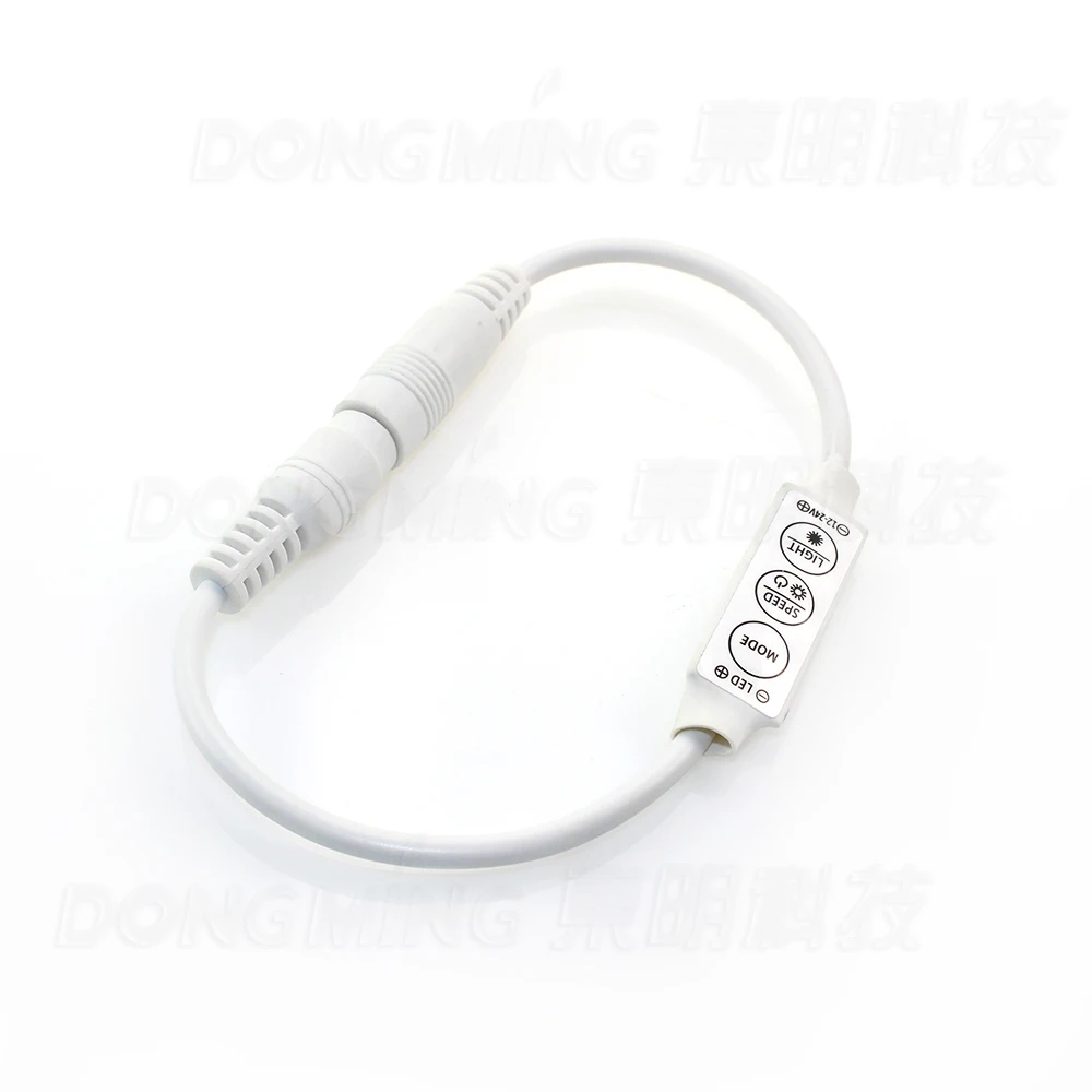 

DC12V 72W white connector 3528 5050 single color led strip 3keys controller dimmer, mini led dimmer controller