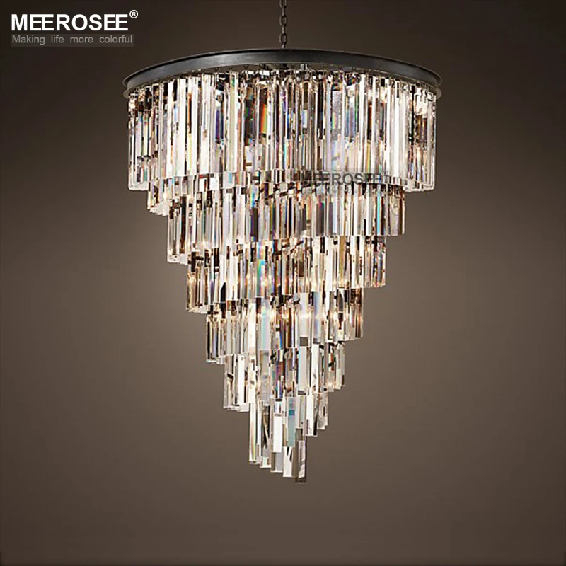 

Luxury Crystal Chandelier Light Lustres Luminaires Hanging Lighting for Restaurant Hotel Crystal Lamp Drop Lamparas