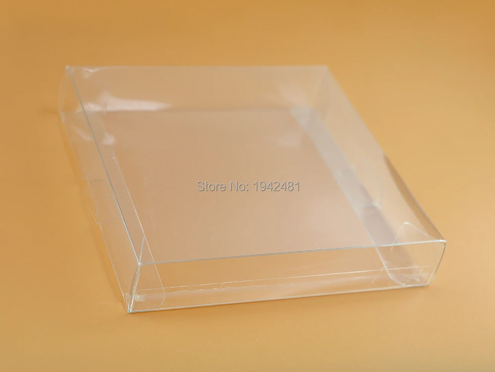 100 pçs claro transparente para gameboy advanve cor cartucho de jogo caixa protetor caso cib jogos plástico pet para gba gbc