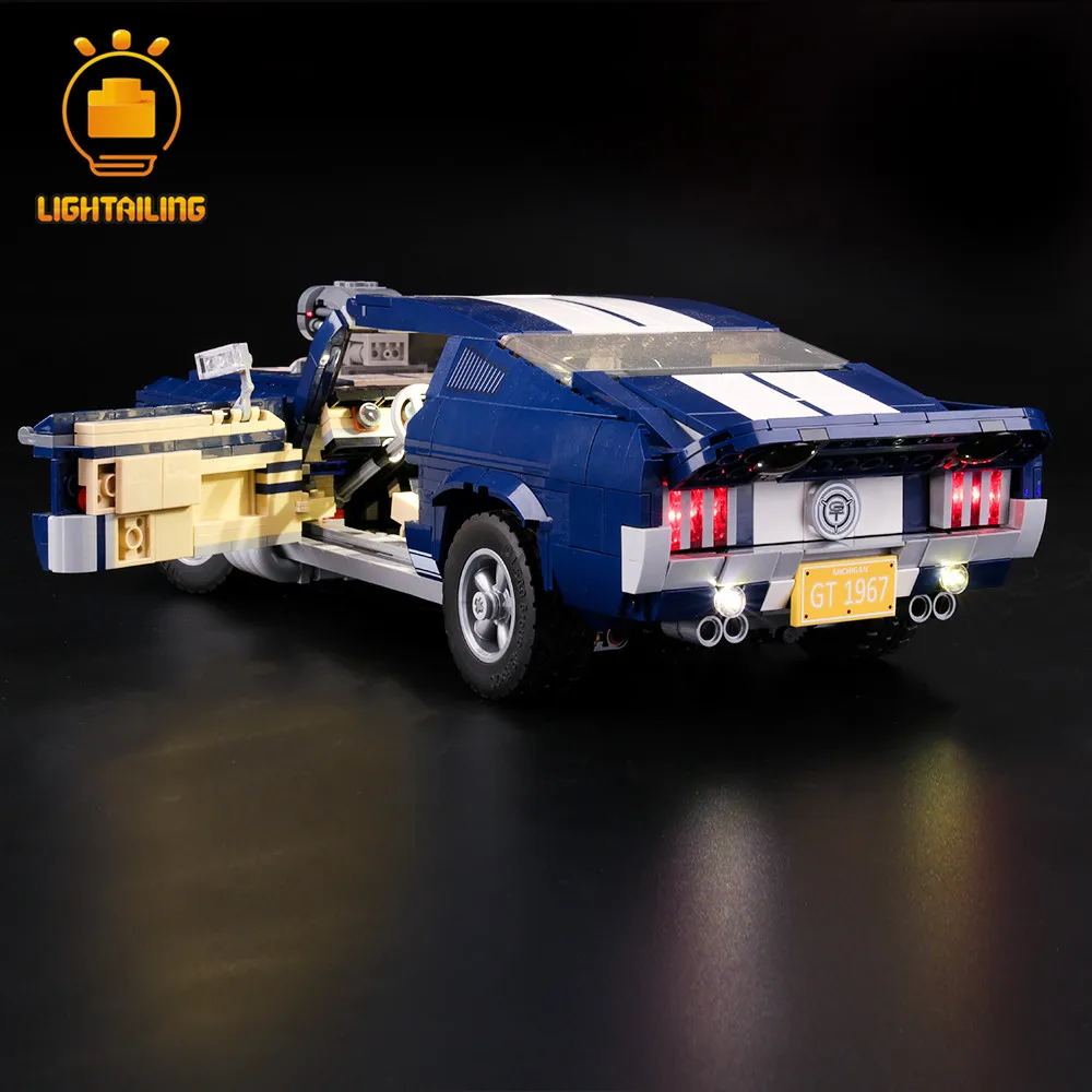 LIGHTAILING Led Light Kit for 10265 FordMustang Building Blocks Set (NOT Include the Model) Toys for Children