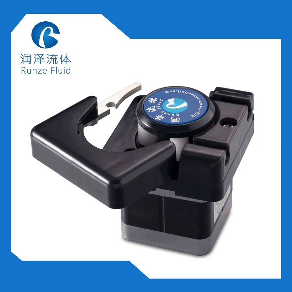 

RUNZE Flip-Top Head Small Dosing Peristaltic Pump 4 POM Rollers Low-Pulse Factory China