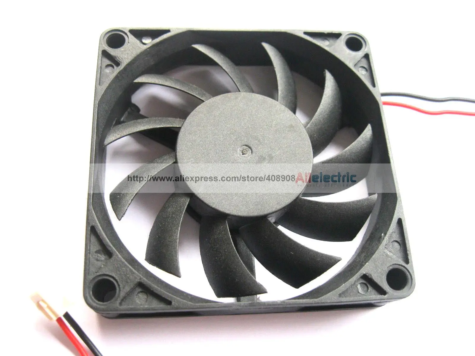 5 Pcs Brushless DC Cooling Fan 11 Blade 24V 7015s 2Wire 70x70x15mm