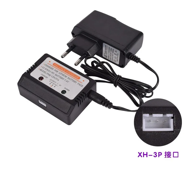 

7.4V XH-3P 11.1V XH-4P Battery Charger Adapter For RC Helicopter Quadcopter Toys Car Model Truck Spare Parts