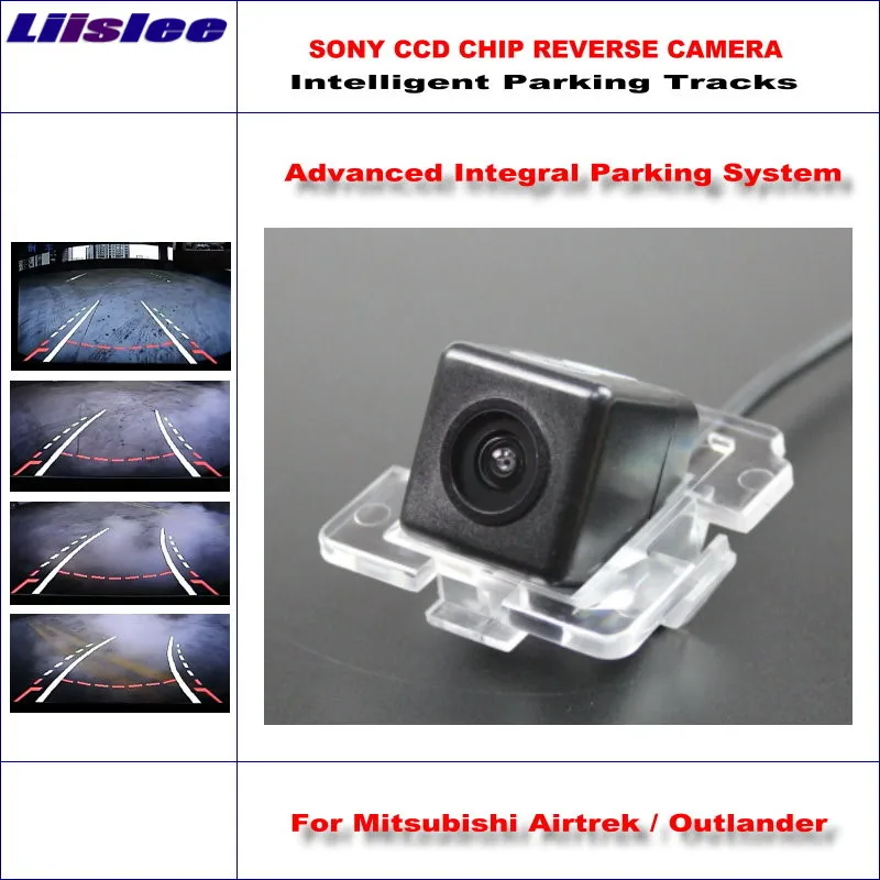 

Intelligentized Reversing Rear View Camera For Mitsubishi Outlander / Airtrek 2006~2013 Dynamic Parking Guidance Tracks