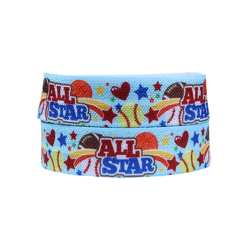 

FLRA ElasticFLORA RIBBONS high quality all star sport foe fold over elastic ribbon