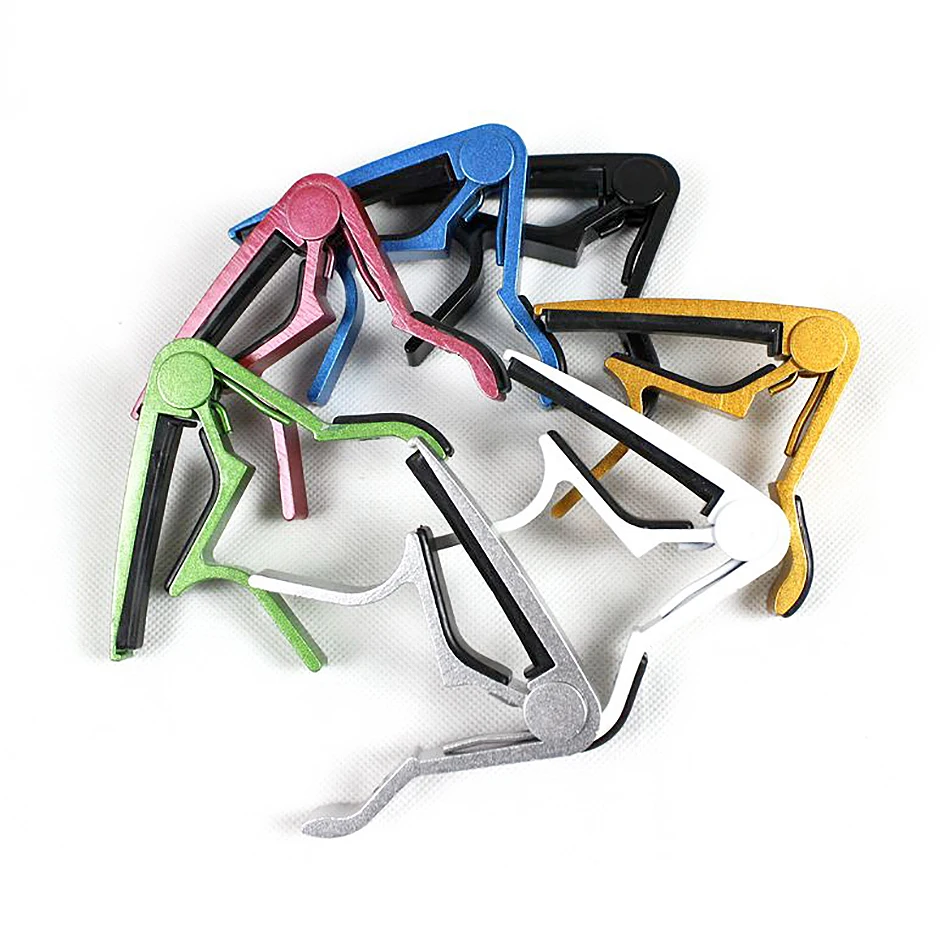 YUEKO High Quality Metal Guitar Capo Electric Acoustic Guitar Capo Bass Ukulele Capo Premium Material Metal Capo Music Gifts