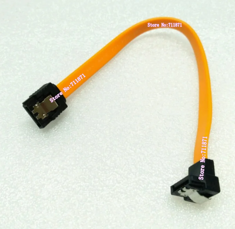النحاس النقي قصيرة كابل SATA الزاوية اليمنى كابل SATA DVD-ROM HDD SSD بيانات بيند SATA خط 20 سنتيمتر 90 درجة ذكر SATA سلك الحبل #2