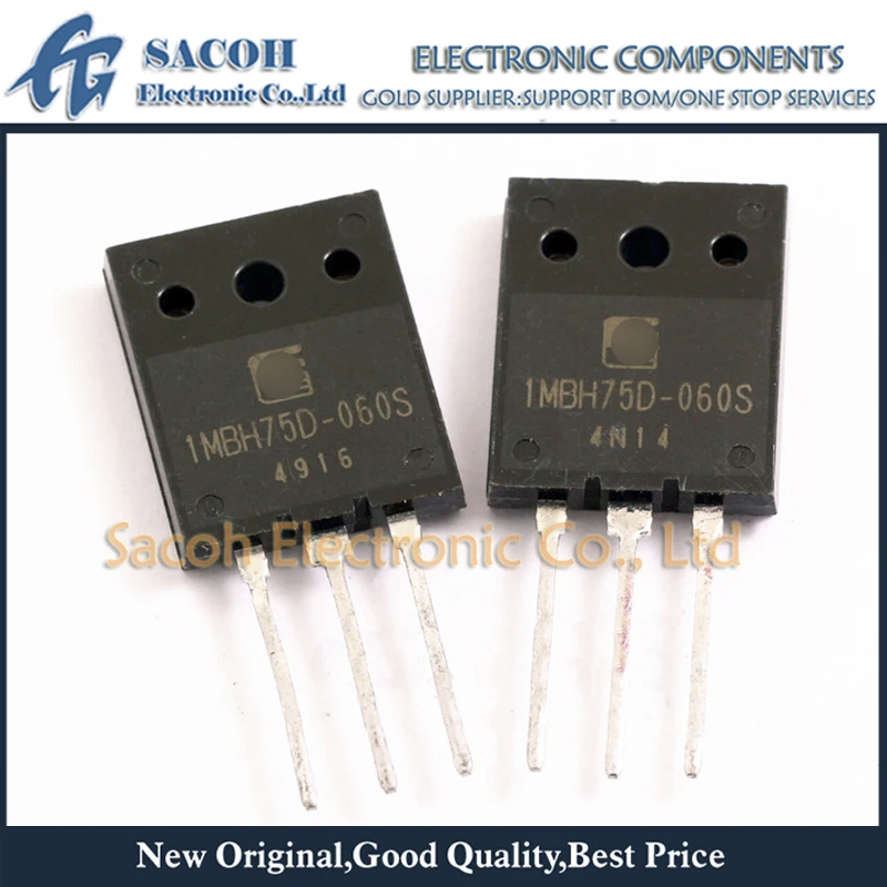 

Refurbished Original 2Pcs/Lot 1MBH75D-060S IMBH75D-060S 1MBH75D-060 OR 1MBH75D-100P 1MBH75D-100 TO-3PL 75A 600V IGBT Transistor