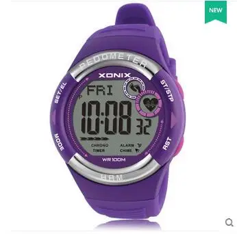 XONIX Mens Pedometer Calories Watch Heart Rate Monitor Sports Wristwatch Digital Running Women Outdoor Watch Unisex