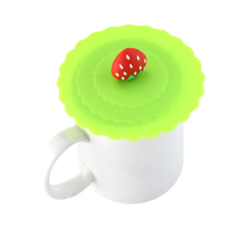 High quality Cup Lid Cover Lace Silicone Diamond Cup Lid Thermal Insulation Cup Cover Dustproof leakage-proof Reusable Cup Lid