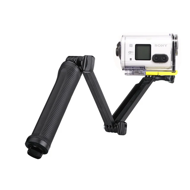 3-drożny wodoodporny monopod z uchwytem do selfie i mocowaniem statywu do kamery sportowej Sony HDR-AS100V AS300R AS50 AS200V X3000R AEE sport DJI