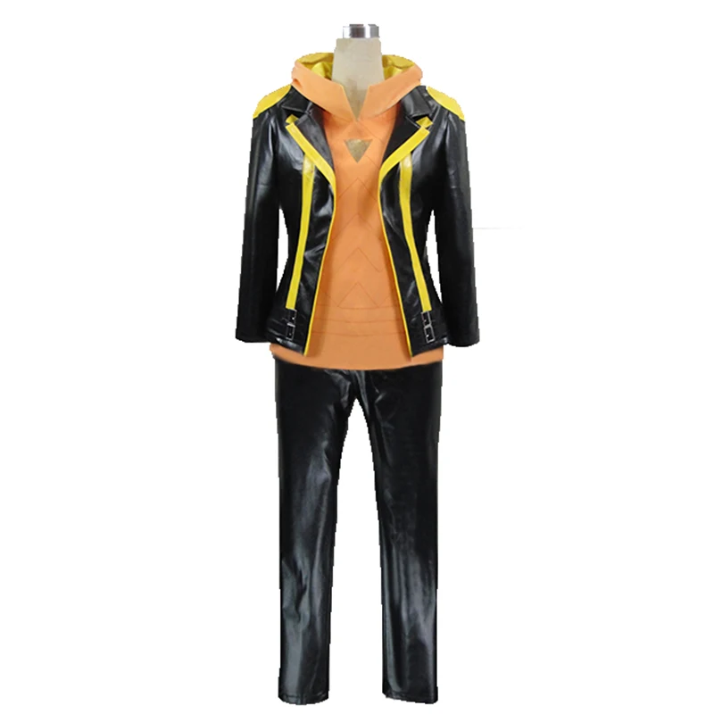 

Team Instinct Spark Cosplay Costume with gloves Carnival Cosplay Outfit Custom Made 11