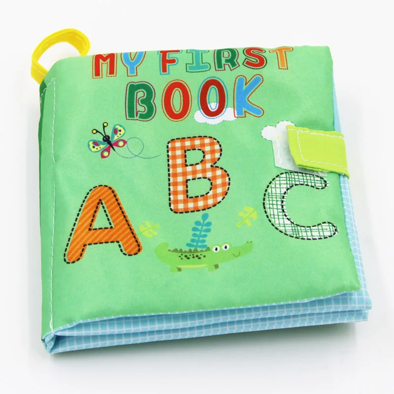 New 0-36 Months Baby Toys Soft Cloth Books Rustle Sound Infant Educational Stroller Rattle Toy Newborn Crib Bed Baby Toys