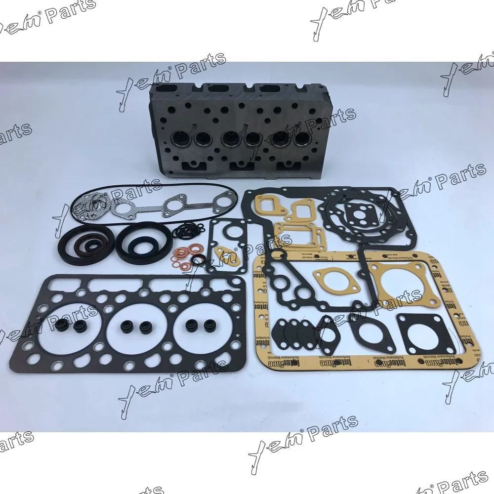 

For Kubota engine parts D850 Cylinder head and full gasket set