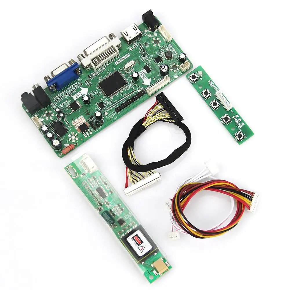 

New M.NT68676 LCD/LED Controller Driver Board For LTN160AT02 1366*768 (HDMI+VGA+DVI+Audio)