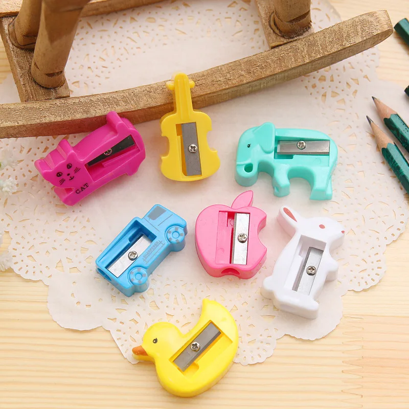 

50 Pcs Candy Pencil Sharpene Student Learning Supplies Prizes Gift Stationery Sharpener Free Shipping School Items