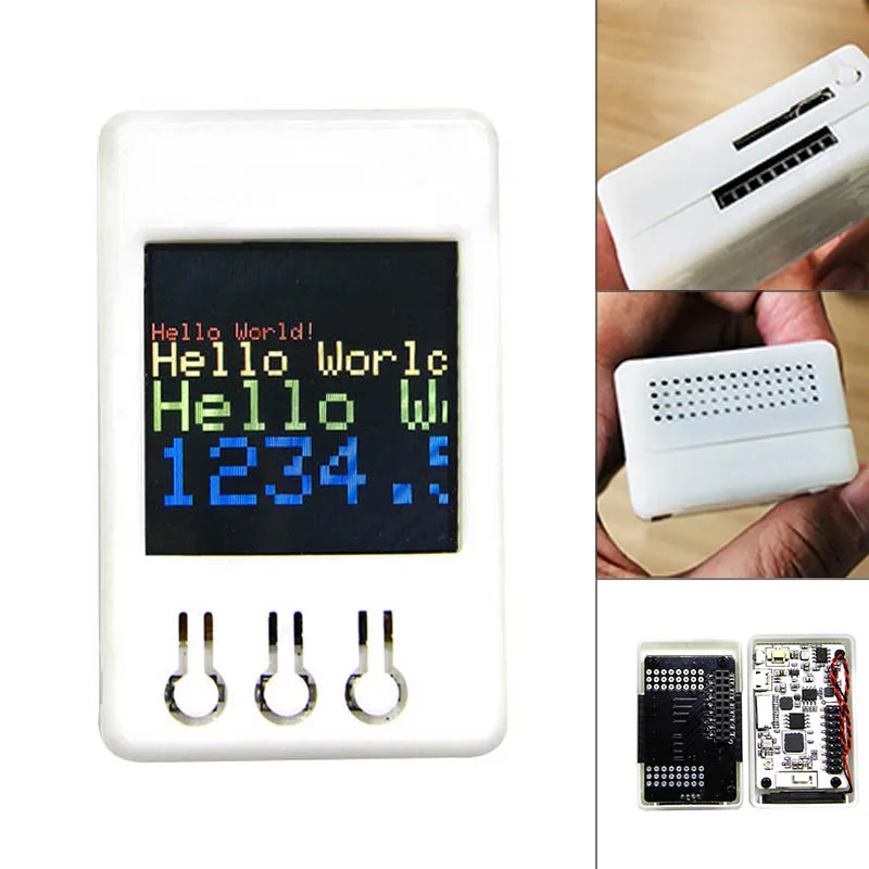 Ttgo Ts V1.2 Diy Box Bluetooth Wifi Module ESP32 1.44 Inch Tft Card Slot Speaker EM88