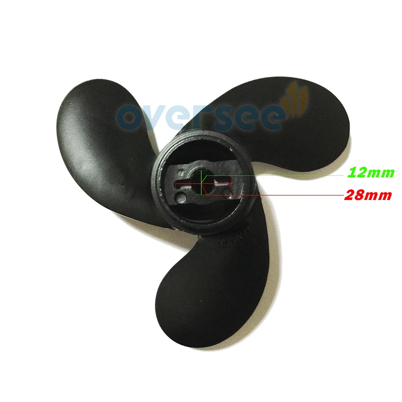 309-64106 Aluminum Propeller 7.4x5.7 For Tohatsu Outboard Motors 2.5HP 3.5HP  Mariner 3.3 309-64107-0 Parsun 3.6 TC3.6BMS