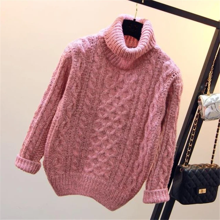 2023 Hot Autumn And Winter Style Pullover Long Sleeve Knit Sweater Women